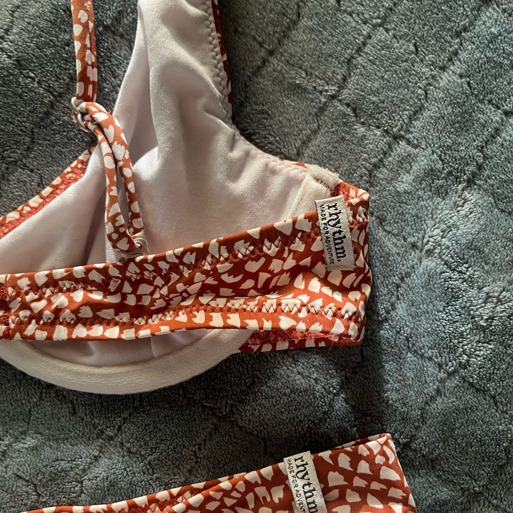 Rhythm Terracotta and White giraffe Bikini - Picture 4 of 5